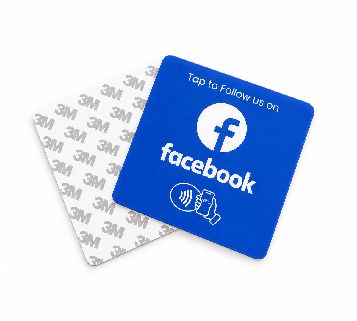 Facebook NFC Follow Plaque