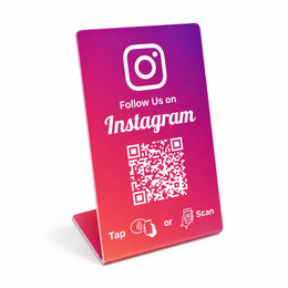 Instagram NFC follow counter stand