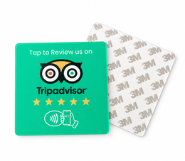 TripAdvisor NFC Review Plaque