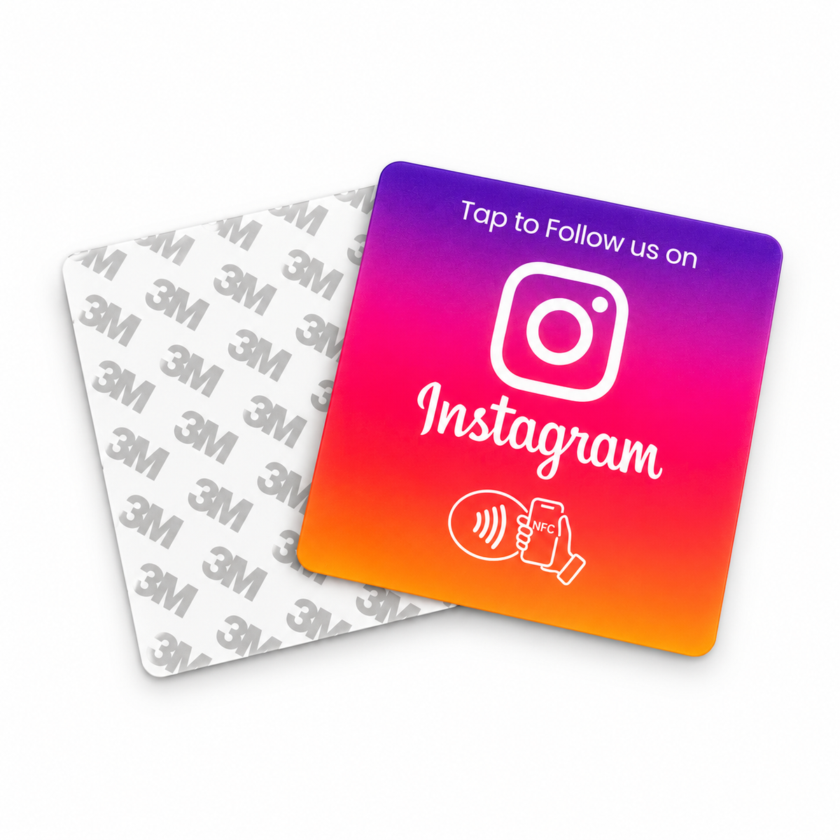 Instagram NFC Follow Plaque